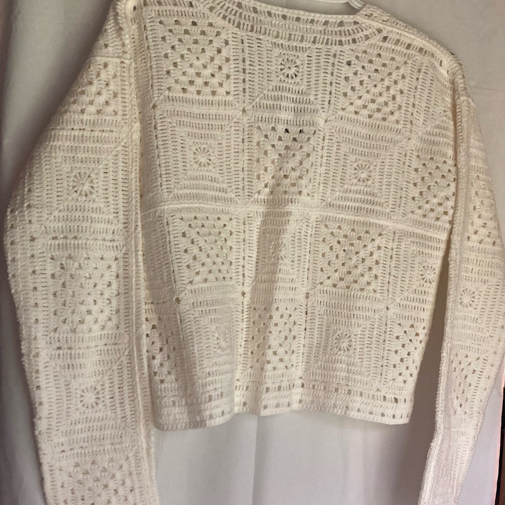 Chelsea and Theodore Crochet Cardigan